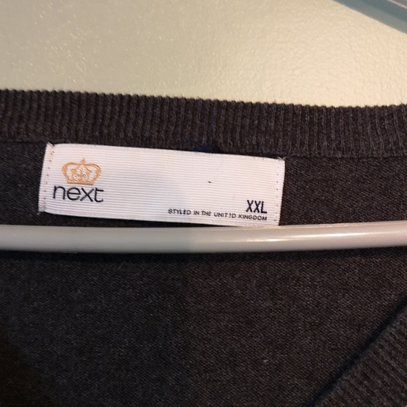 V neck sweater checkered XXL - Picture 2 of 3